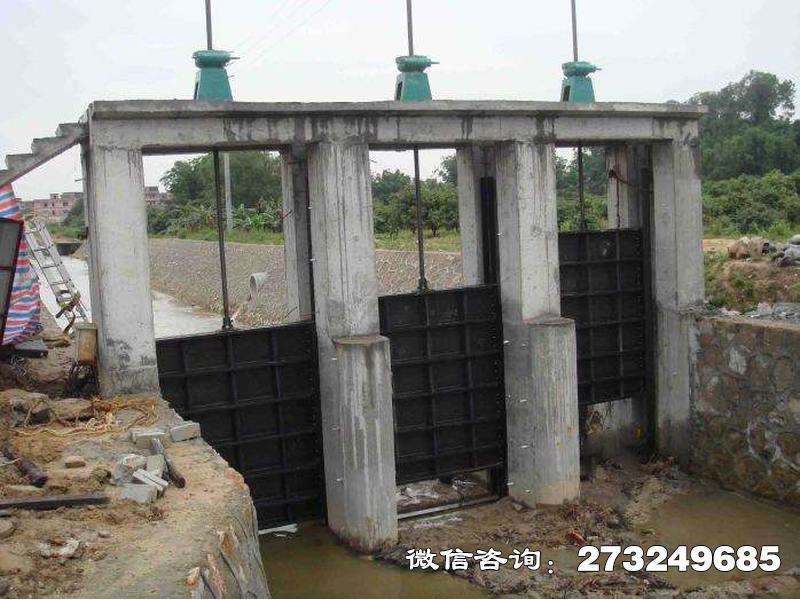 水库启闭闸门是一种用于控制水流、调节水位和保证水利工程安全运行的关键水利机械设备。它通常由高强度材料制成，具备良好的密封性能和耐腐蚀性，能够承受巨大的水压力和环境影响。启闭机构设计精密，可实现远程控制或自动操作，确保闸门的快速、准确启闭，满足防洪、灌溉、供水等多方面需求。