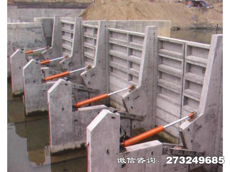 水库水电站液压闸门