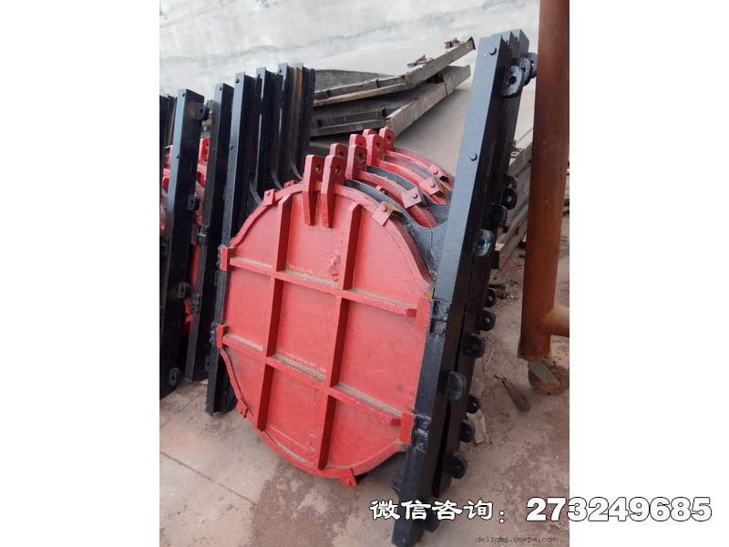 排水铸铁镶铜圆闸门是一款专为水利系统设计的机械设备，采用高强度铸铁材质，内镶耐腐蚀铜件，结构坚固耐用。其独特的圆形设计，有效提升了排水效率，能够快速响应并排除多余水量，确保水利设施的安全稳定运行。该产品广泛应用于城市排水、农田灌溉及工业水处理等领域，是实现高效排水的理想选择。